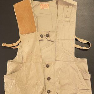 Vintage 1970’s Bob Allen Cape Ann Sportsman’s Club Ammo Shooting Vest Sz 38